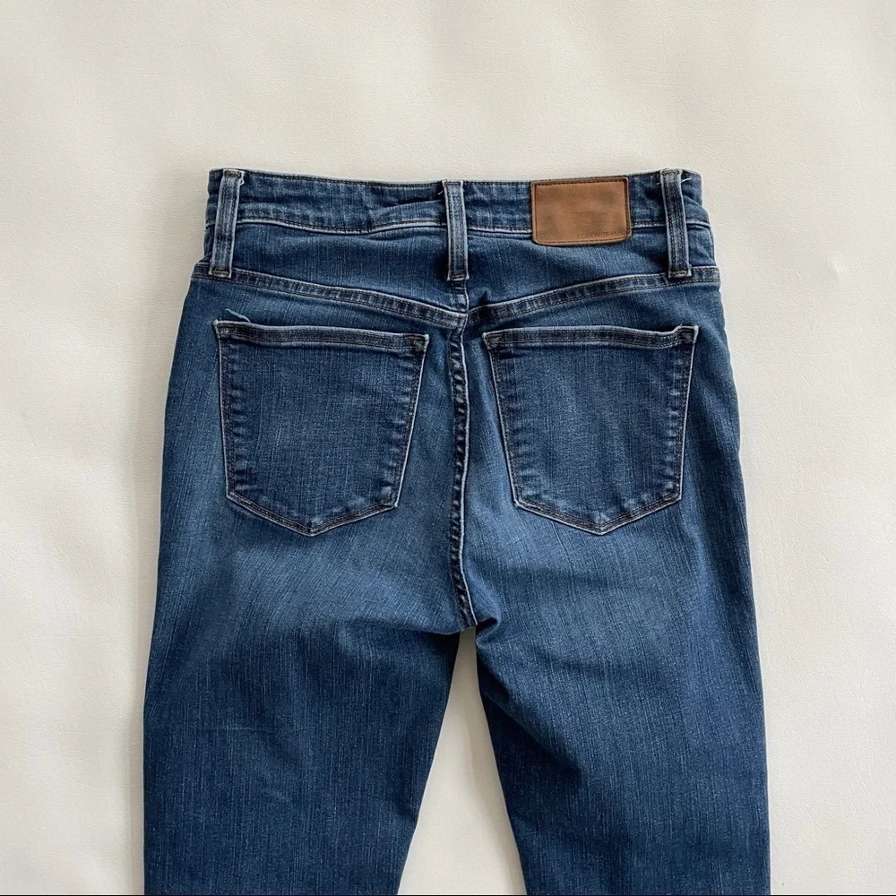 J. Crew Tall Curvy Toothpick Jeans in Dryden Wash 26 Tall